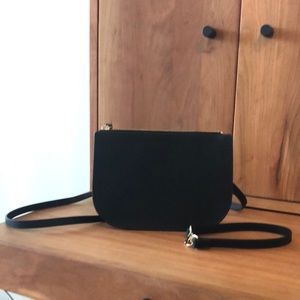 Lo & Sons Waverly 2 crossbody / belt bag / clutch in saffiano leather